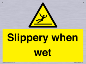 slippery when wet